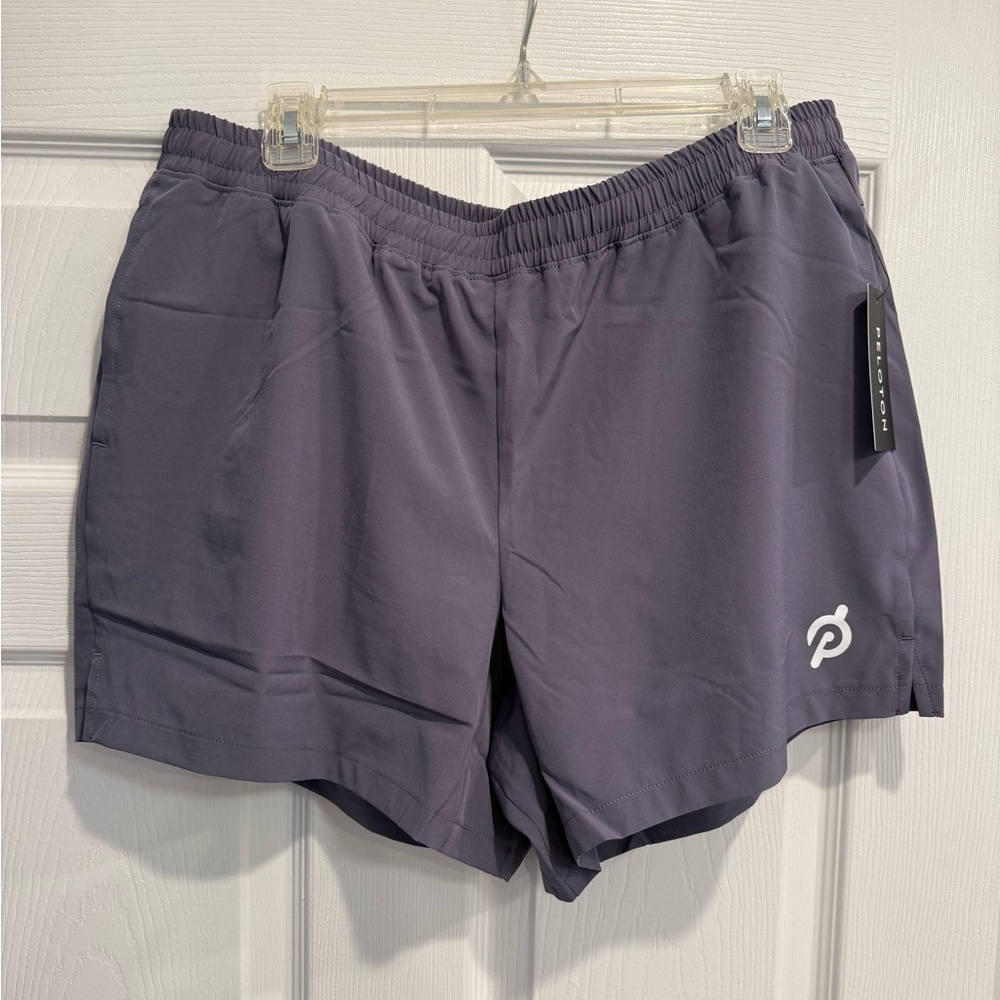 Peloton Gray Athletic Shorts